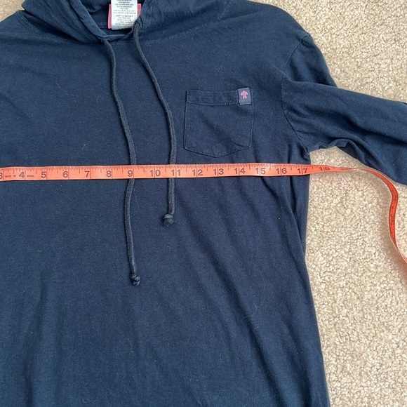 Simply Southern Hoodie Long Sleeve Graphic Pullover Top Casual Navy Ladies Small - Picture 7 of 9